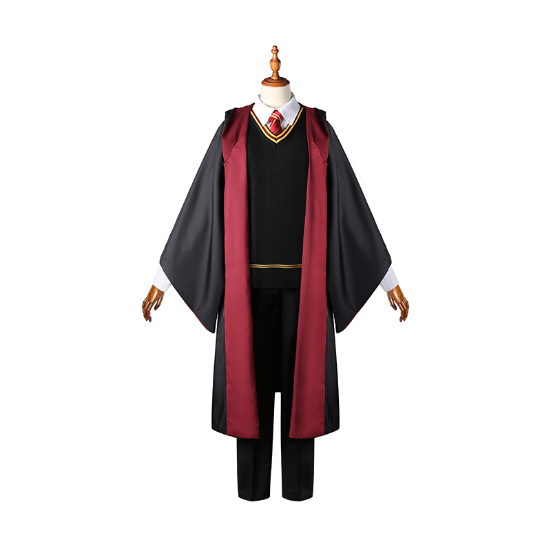 Déguisement Harry Potter Gryffondor Homme Cosplay Costume pour Adulte Enfant Halloween