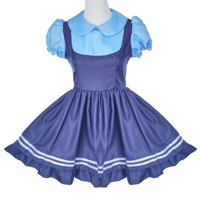 Déguisement Femme Cosplay Costume Bleu Adulte