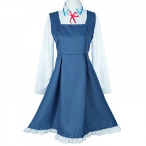 Déguisement Femme Cosplay Costume Bleu Ciel Adulte